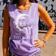 A Good Book Is Out Of This World Kids Reading Imagination Comfort Colors Tank Top Lagoon