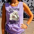 Great Pyrenees Dog Breed Life Is Better With Books And Great Comfort Colors Tank Top Lagoon Great Pyrenees Dog Breed Life Is Better With Books And Great Comfort Colors Tank Top Lagoon