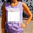Guestbook 7th Birthday 7 Year Old Born 2018 Bday Comfort Colors Tank Top Lagoon
