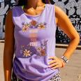 Haha Made You Read Shirt Book Reader Flower Floral Comfort Colors Tank Top Lagoon