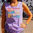 What Happens In Book Club Stays In Book Club Retro Comfort Colors Tank Top Lagoon