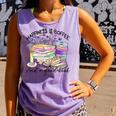 Happiness Is Coffee And a Good Book Women Love Reading Book Comfort Colors Tank Top Lagoon