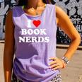 I Heart Book Nerds Book Readers Cute Comfort Colors Tank Top Lagoon I Heart Book Nerds Book Readers Cute Comfort Colors Tank Top Lagoon