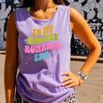 In My Hockey Romance Era Hockey Romance Reader Book CLub Comfort Colors Tank Top Lagoon