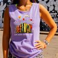 I'm With The Banned Banned Books Colorful Literary Fr Comfort Colors Tank Top Lagoon