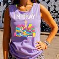 I'm Okay Book Reader Book Nerd Book Reading Lover Comfort Colors Tank Top Lagoon I'm Okay Book Reader Book Nerd Book Reading Lover Comfort Colors Tank Top Lagoon