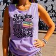 Imagine Being Afraid Of Drag Queens And Books Comfort Colors Tank Top Lagoon