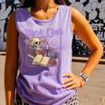Introverted Romance Unapologetically Anti-Social Book Club Comfort Colors Tank Top Lagoon