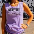 Introverted But Well-Read Book Lover Comfort Colors Tank Top Lagoon Introverted But Well-Read Book Lover Comfort Colors Tank Top Lagoon