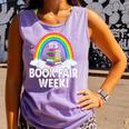It's Book Fair Week Librarian Library Literacy Reading Comfort Colors Tank Top Lagoon