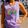 It's A Good Day To Read A Book Floral Book Lovers Librarian Comfort Colors Tank Top Lagoon