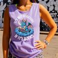 It's Not Hoarding If It's Books Comfort Colors Tank Top Lagoon