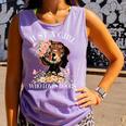 Just A Girl Who Loves Books Book Lover Reading For Women Comfort Colors Tank Top Lagoon