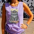 Just A Girl Who Loves Cats & Books Bookish Women Comfort Colors Tank Top Lagoon Just A Girl Who Loves Cats & Books Bookish Women Comfort Colors Tank Top Lagoon
