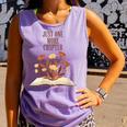 Just One More Chapter Book Lovers Floral Comfort Colors Tank Top Lagoon Just One More Chapter Book Lovers Floral Comfort Colors Tank Top Lagoon