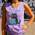 Just One More Chapter Bookworm Cat Book Lover Comfort Colors Tank Top Lagoon Just One More Chapter Bookworm Cat Book Lover Comfort Colors Tank Top Lagoon