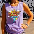 Kids Ka-Blam 7 Year Old Boys 7th Birthday Comic Book Super Hero Comfort Colors Tank Top Lagoon Kids Ka-Blam 7 Year Old Boys 7th Birthday Comic Book Super Hero Comfort Colors Tank Top Lagoon