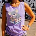 Koala Reading Book Pajama Sleep Comfort Colors Tank Top Lagoon