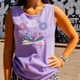 Librarian 4th July Book Lover Bookworm Patriotic Books Comfort Colors Tank Top Lagoon