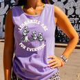 Libraries Are For Everyone Read Banned Book Librarian Reader Comfort Colors Tank Top Lagoon