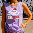 Library Crew Book Lovers Librarian Xmas Holiday Christmas Comfort Colors Tank Top Lagoon Library Crew Book Lovers Librarian Xmas Holiday Christmas Comfort Colors Tank Top Lagoon