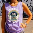 Life Is Short Buy The Book Reading Book Comfort Colors Tank Top Lagoon
