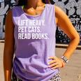Lift Heavy Pet Cats Read Books Gym Workout Weight Lifter Comfort Colors Tank Top Lagoon Lift Heavy Pet Cats Read Books Gym Workout Weight Lifter Comfort Colors Tank Top Lagoon