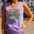 Lifting To Hold More Books Weightlifting Workout Gym Lover Comfort Colors Tank Top Lagoon Lifting To Hold More Books Weightlifting Workout Gym Lover Comfort Colors Tank Top Lagoon