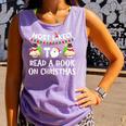 Most Likely To Read A Book On Christmas Snowman Family Comfort Colors Tank Top Lagoon Most Likely To Read A Book On Christmas Snowman Family Comfort Colors Tank Top Lagoon