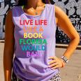 Live Life Like A Book Florida Would Ban Gay Rights LGBTQ Comfort Colors Tank Top Lagoon