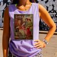 Louisa May Alcott Coming Of Age Novel Little Women Book Cover Small Comfort Colors Tank Top Lagoon Louisa May Alcott Coming Of Age Novel Little Women Book Cover Small Comfort Colors Tank Top Lagoon