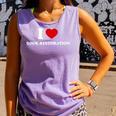 I LOVE BOOK RESTORATION Comfort Colors Tank Top Lagoon