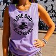 Love God Drink Coffee Read Books Christian Book Lover Comfort Colors Tank Top Lagoon Love God Drink Coffee Read Books Christian Book Lover Comfort Colors Tank Top Lagoon