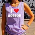 I Love Horror Heart Movies TV Show Books Writing Read Comfort Colors Tank Top Lagoon I Love Horror Heart Movies TV Show Books Writing Read Comfort Colors Tank Top Lagoon