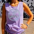 I Love My Library Medallion For Book Lover Reader Librarian Comfort Colors Tank Top Lagoon