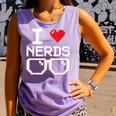 I Love Nerds I Heart Nerds For Science Book Knowledge Geeks Comfort Colors Tank Top Lagoon I Love Nerds I Heart Nerds For Science Book Knowledge Geeks Comfort Colors Tank Top Lagoon