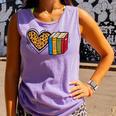 Love Reading Book Librarian Across America Men Women Kids Comfort Colors Tank Top Lagoon