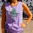 Manatee Reading Book Bookworm Manatees Ocean Animal Lover Comfort Colors Tank Top Lagoon