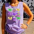 Mardi Gras Teacher Coquette Bow Pencil Apple Book Women Girl Comfort Colors Tank Top Lagoon Mardi Gras Teacher Coquette Bow Pencil Apple Book Women Girl Comfort Colors Tank Top Lagoon