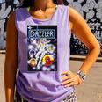 Marvel Universe Classic Dazzler Light Power Comic Book Cover Comfort Colors Tank Top Lagoon
