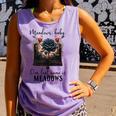 Meadows Baby Our Last Name Is Meadows Dark Romance Smut Book Comfort Colors Tank Top Lagoon
