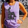 Men Pixel Art Geometric Book Human Drawing Graphic Men Comfort Colors Tank Top Lagoon