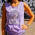 If You Need Me Owl Be Reading Book Students Lover Comfort Colors Tank Top Lagoon