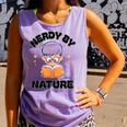 Nerdy By Nature Chibi Cute Book Lover Comfort Colors Tank Top Lagoon Nerdy By Nature Chibi Cute Book Lover Comfort Colors Tank Top Lagoon