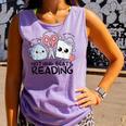 Nothing Beats Reading Rock Paper Scissors Book Lover Teacher Comfort Colors Tank Top Lagoon