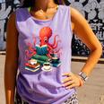 Octopus Reading Books Tea Coffee Comfort Colors Tank Top Lagoon Octopus Reading Books Tea Coffee Comfort Colors Tank Top Lagoon