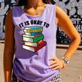 It Is Okay To Be a Grumpy Old Man Book Lover Premium Comfort Colors Tank Top Lagoon