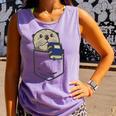 Otter Cute Read Reading Book Librarian Across America Kids Comfort Colors Tank Top Lagoon