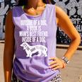 Outside Of A Dog A Book Is Man's Best Friend Apparel Comfort Colors Tank Top Lagoon Outside Of A Dog A Book Is Man's Best Friend Apparel Comfort Colors Tank Top Lagoon