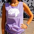 Polar Bear Reading Book Pajama Sleep Comfort Colors Tank Top Lagoon Polar Bear Reading Book Pajama Sleep Comfort Colors Tank Top Lagoon